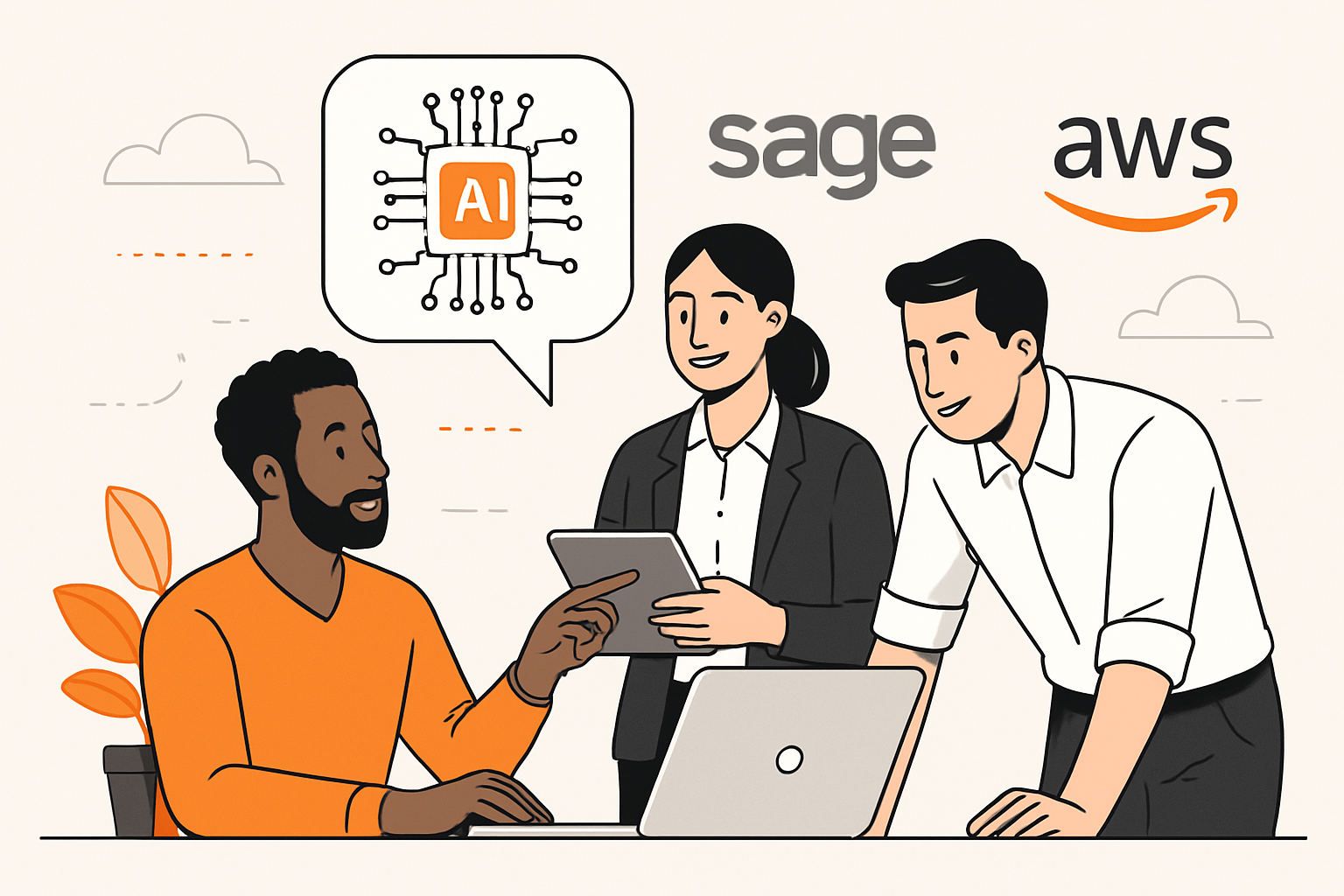 Empowering SMBs with AI: Simplifying AI Adoption through Sage and AWS Collaboration