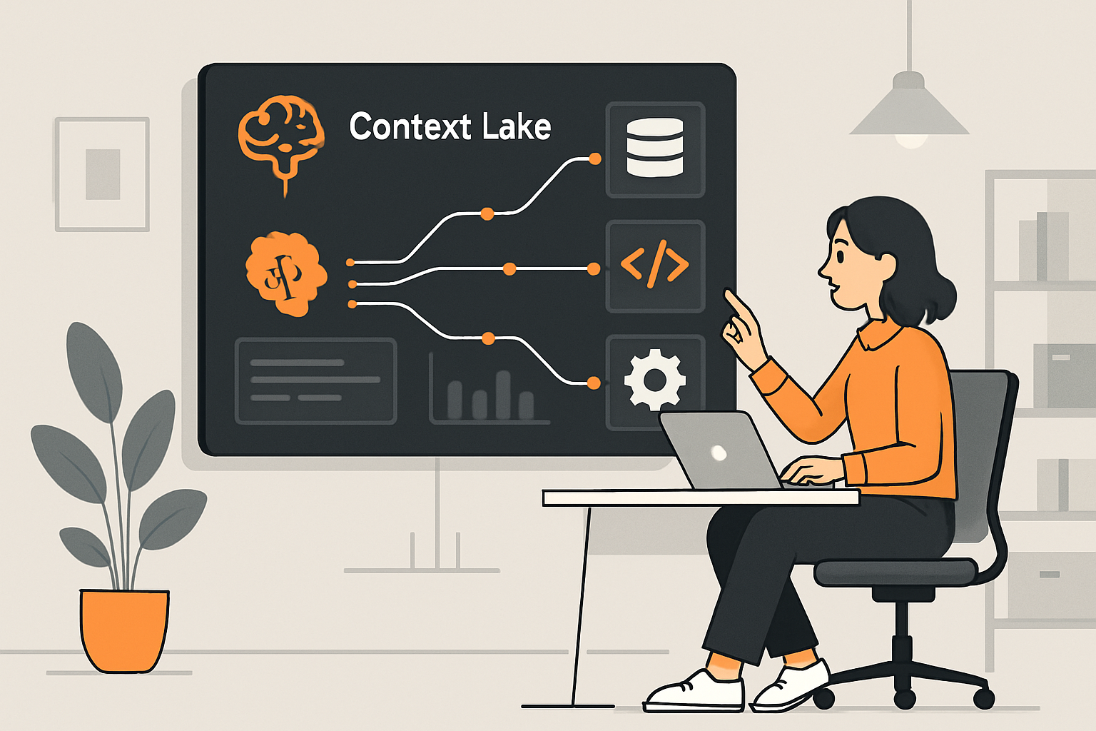 Enhancing AI Agent Efficiency in DevOps with a Context Lake