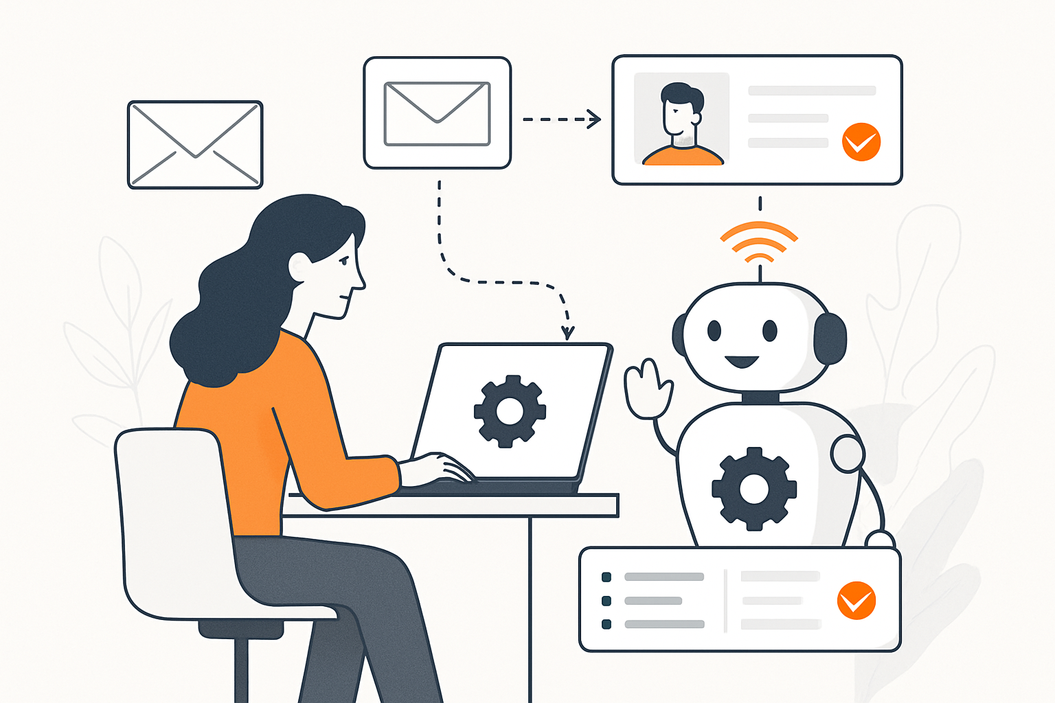 Leveraging AI Agents for Efficient Business Operations: Moving Beyond 'Email Me a File'